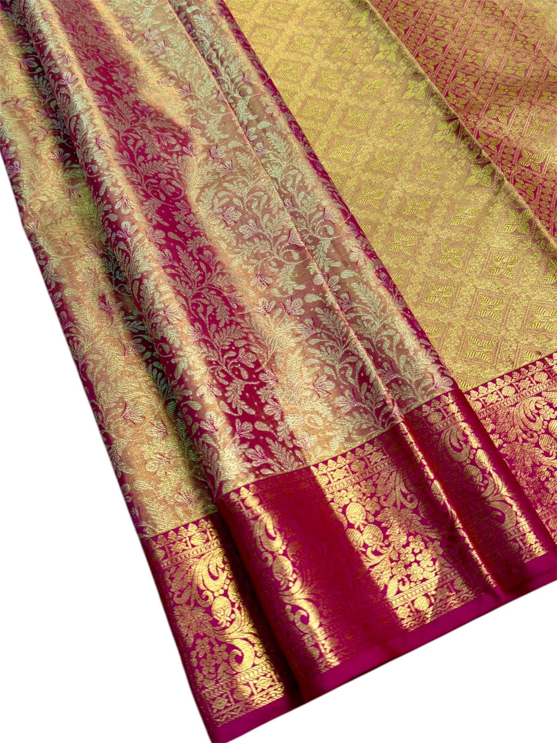 Pinkish Tissue Kanjivaram